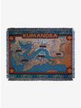 Disney Raya and the Last Dragon Kumandra Map Tapestry Throw Blanket - BoxLunch Exclusive, , hi-res