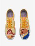 Disney Beauty And The Beast Belle & Beast Floral Lace-Up Sneakers, MULTI, hi-res