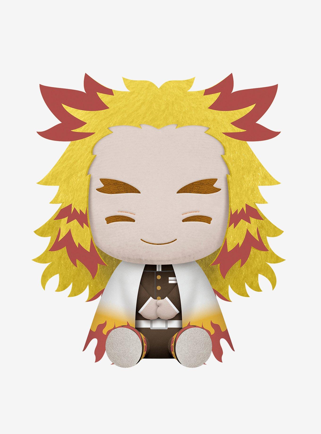Banpresto Demon Slayer: Kimetsu No Yaiba Kyojuro Rengoku Big Plush, , hi-res