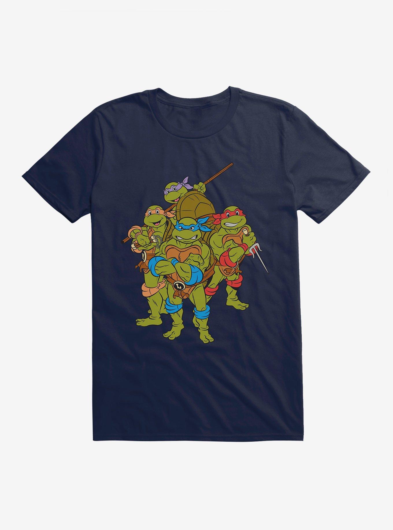 Teenage Mutant Ninja Turtles Group Portrait Ringer T-Shirt