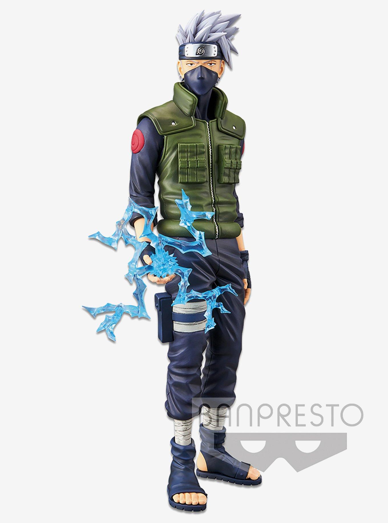 Banpresto Naruto Shippuden Grandista Nero Hatake Kakashi Figure, , hi-res