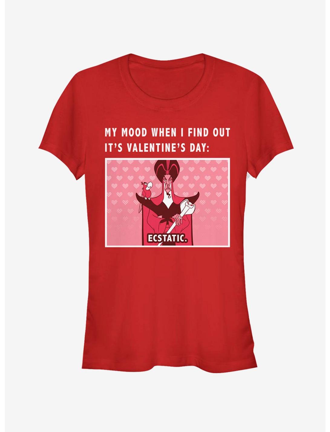 Disney Aladdin Jafar Valentine Meme Girls T-Shirt, RED, hi-res