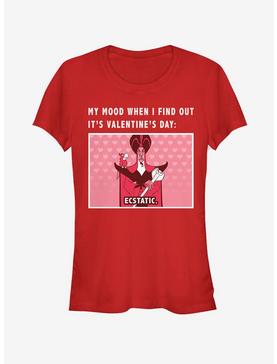 Disney Aladdin Jafar Valentine Meme Girls T-Shirt, , hi-res