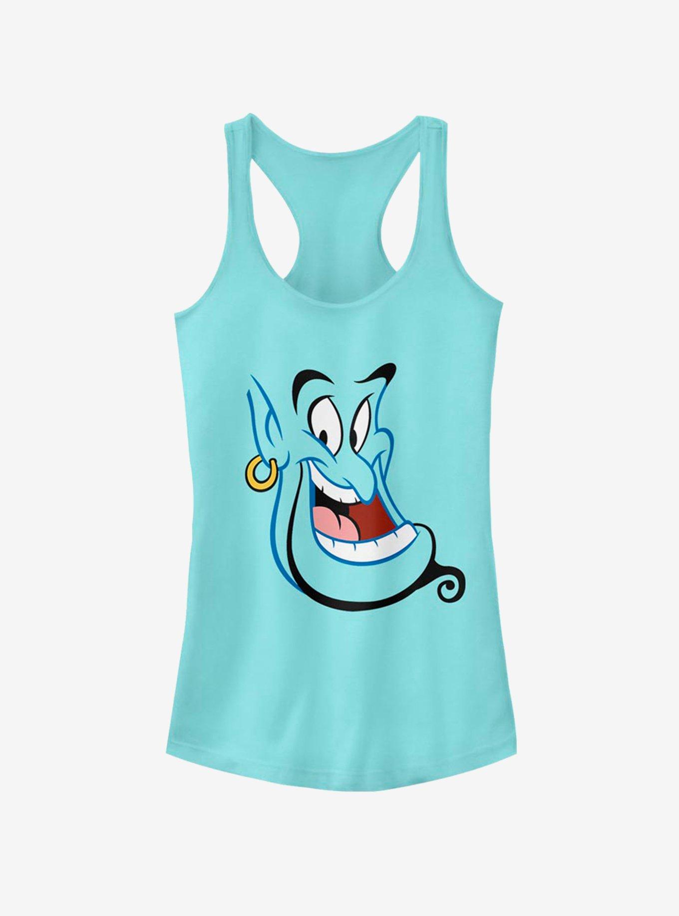 Hot Topic Disney Aladdin Genie Face Girls Tank