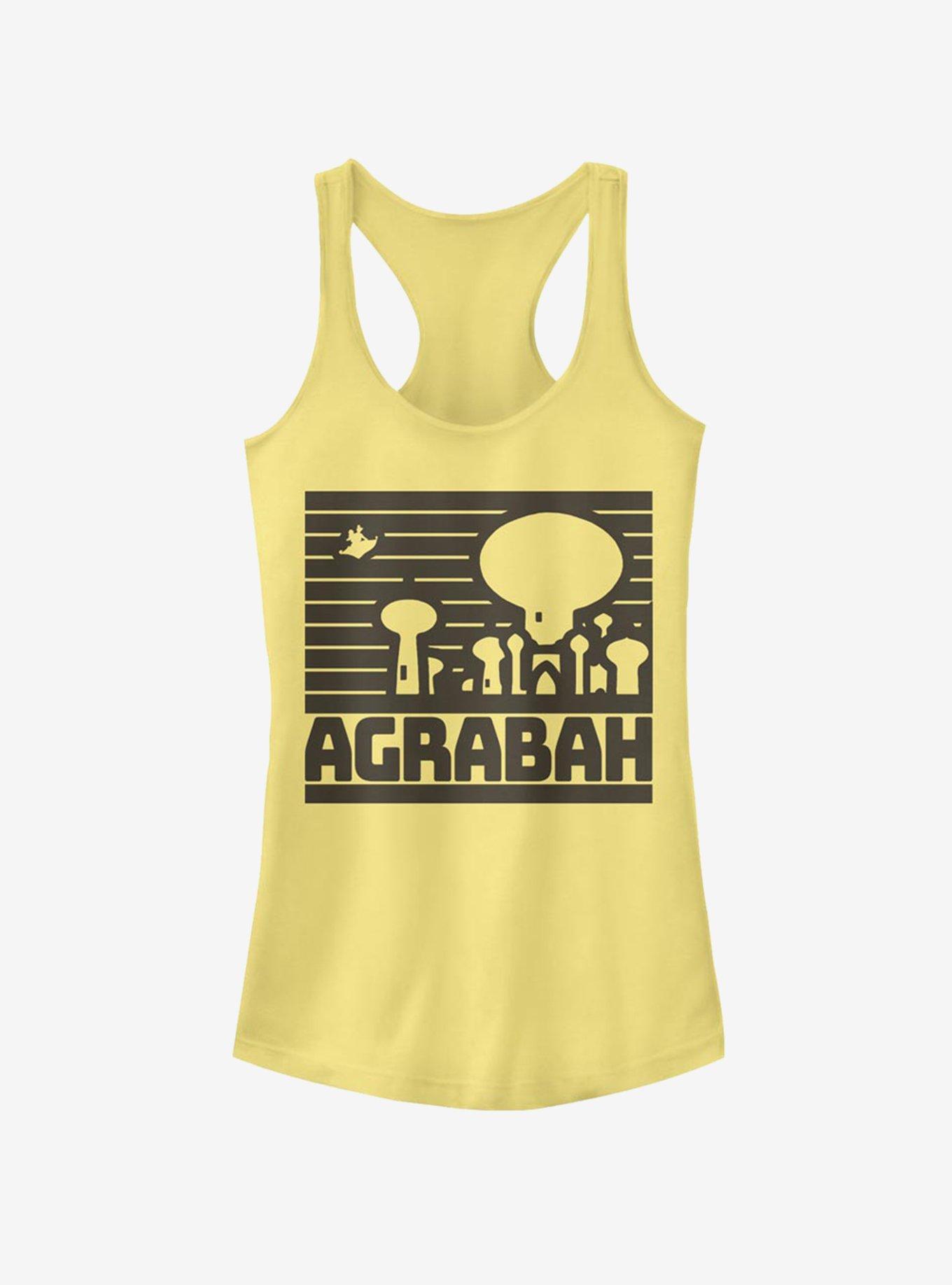 Disney Aladdin Simple Agrabah Girls Tank, BANANA, hi-res