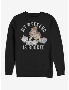 Plus Size Disney Beauty And The Beast Booked Crew Sweatshirt, , hi-res