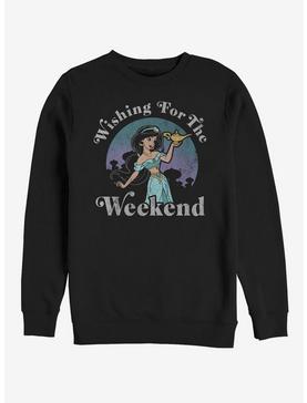 Disney Aladdin Weekend Wish Crew Sweatshirt, , hi-res