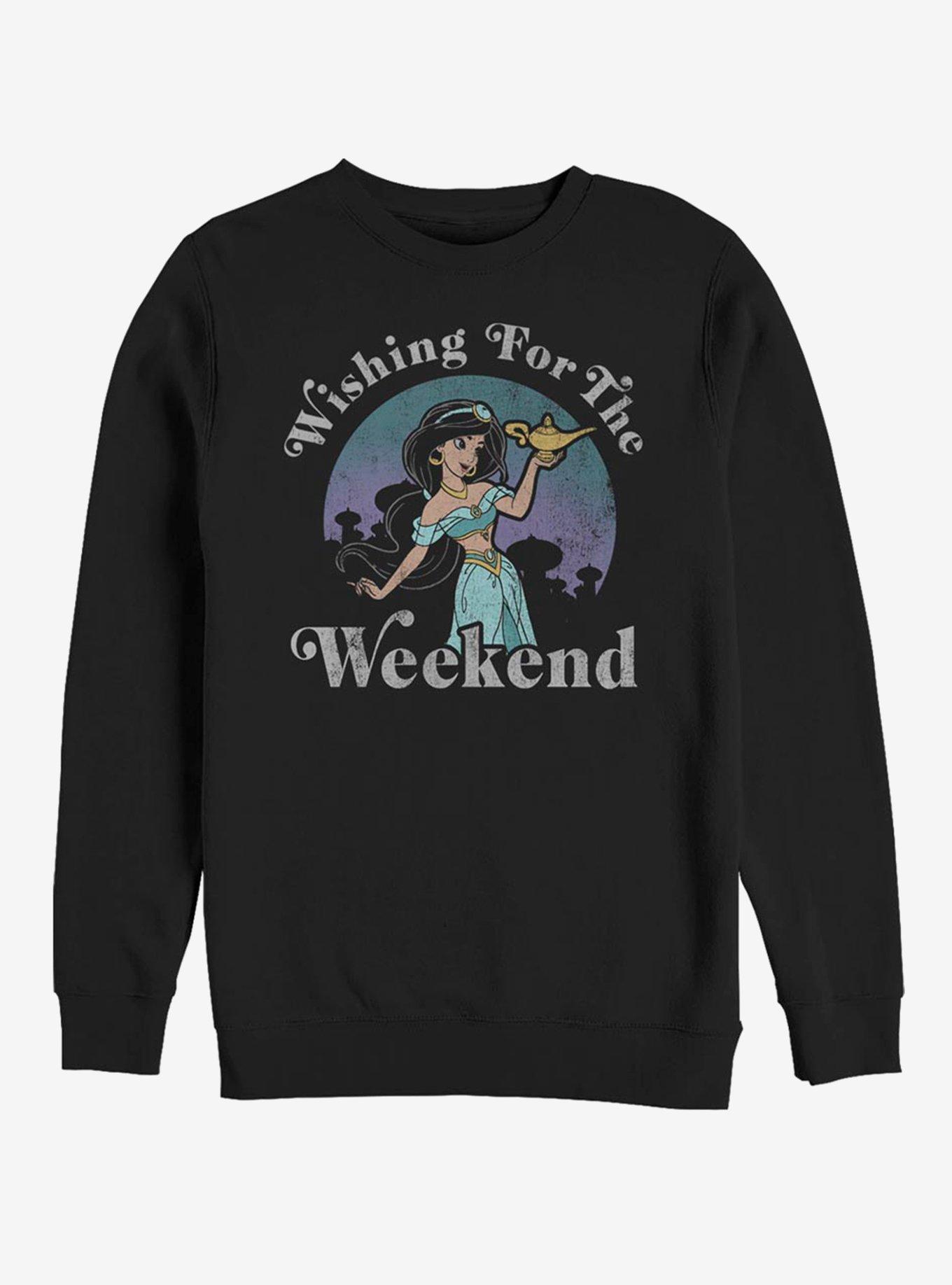 Disney Aladdin Weekend Wish Crew Sweatshirt, , hi-res