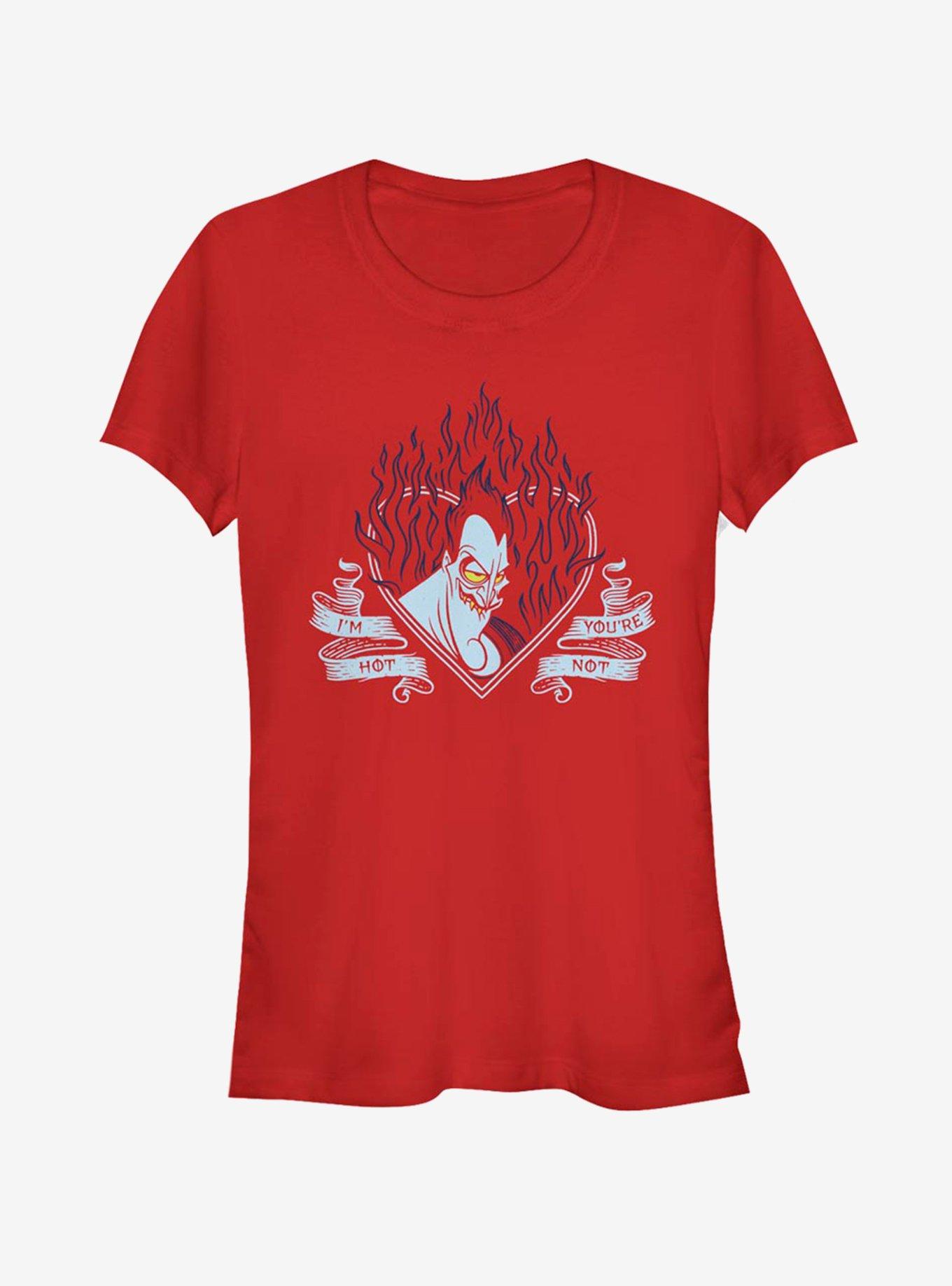 Disney Hercules Hades I'm Hot You're Not Girls T-Shirt, , hi-res