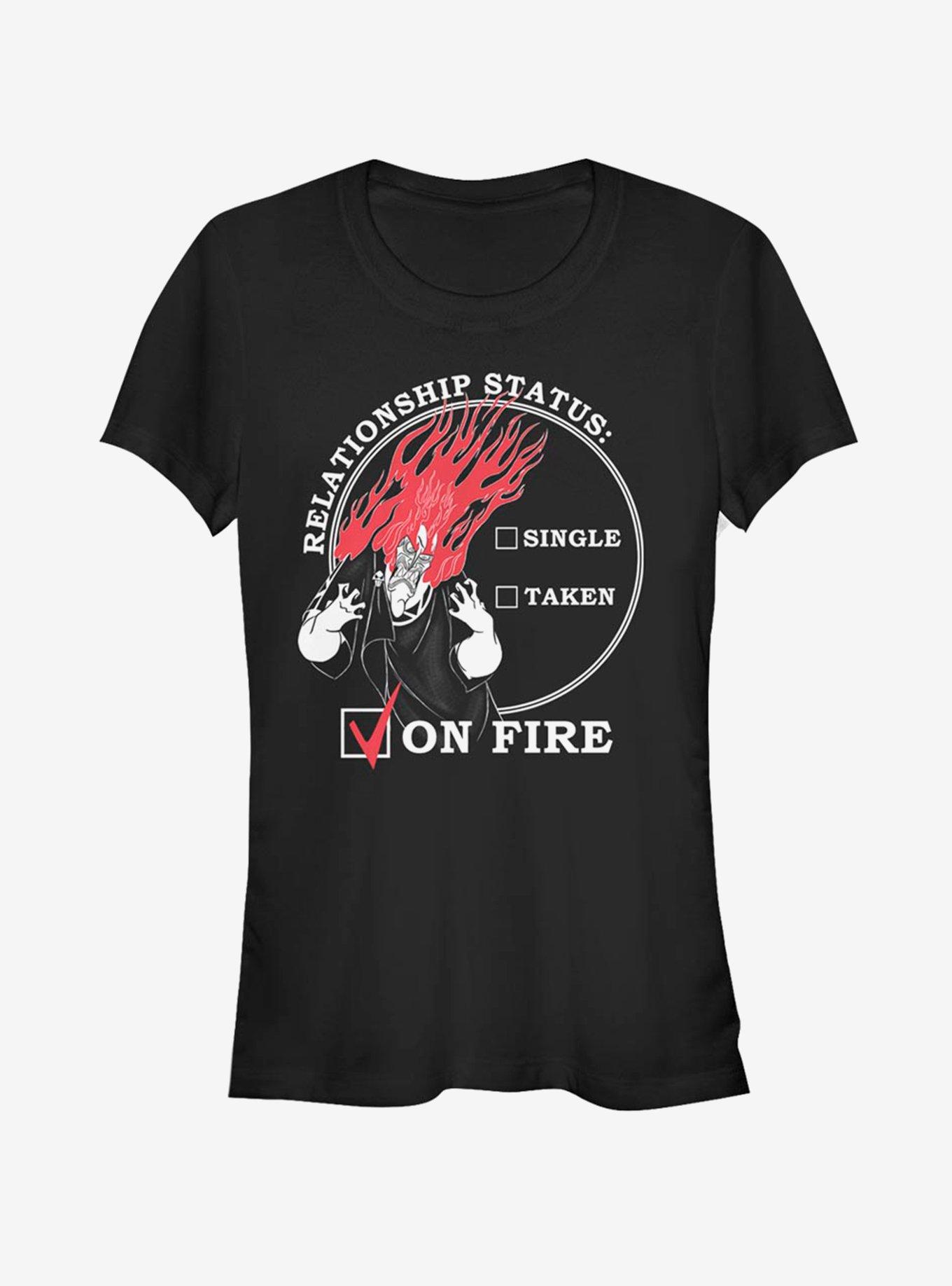 Disney Hercules Relationship On Fire Girls T-Shirt, , hi-res