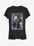 Disney Sleeping Beauty Maleficent Color Girls T-Shirt, , hi-res