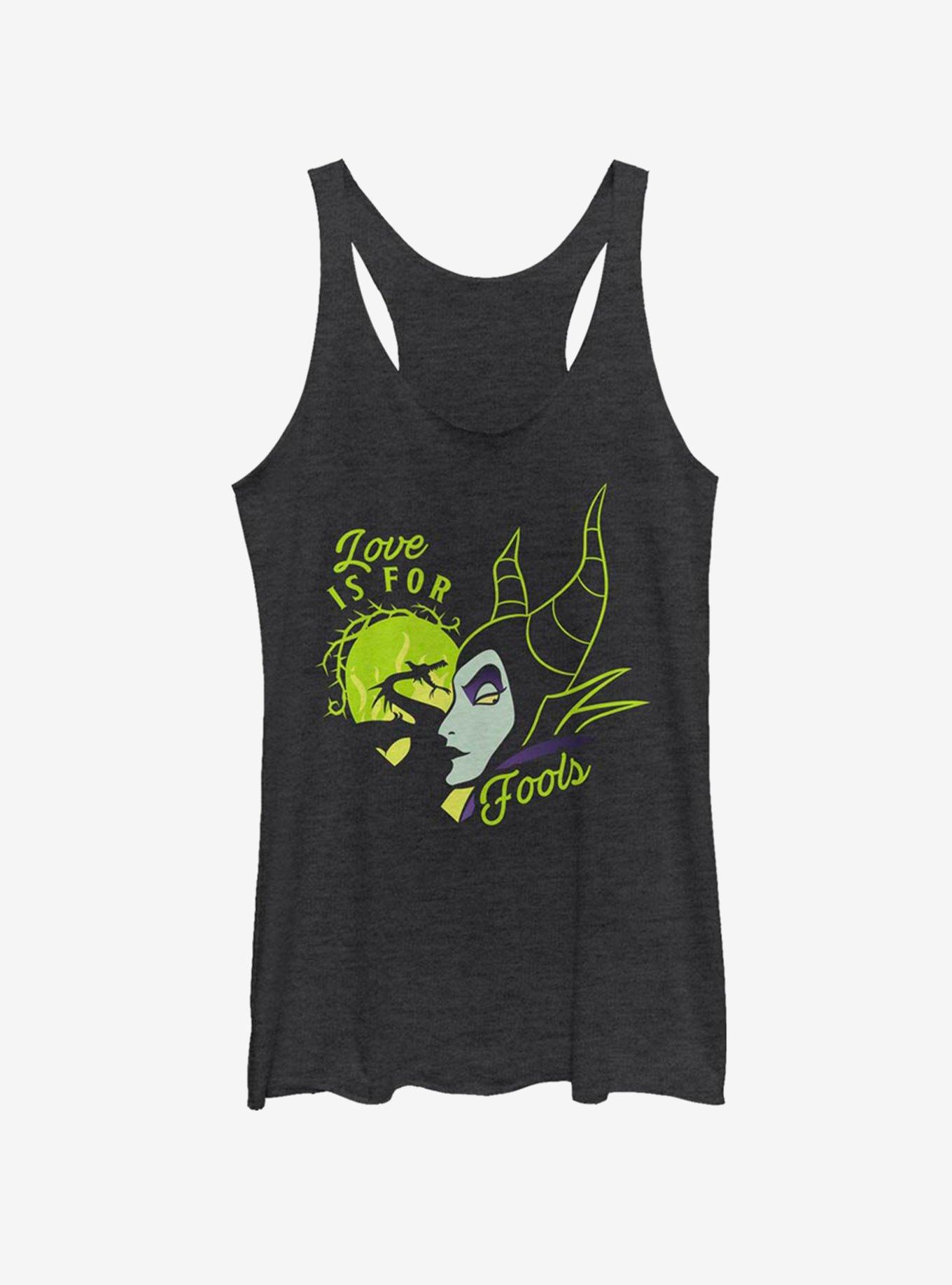 Disney Sleeping Beauty Maleficent Fools Love Girls Tank Top, , hi-res