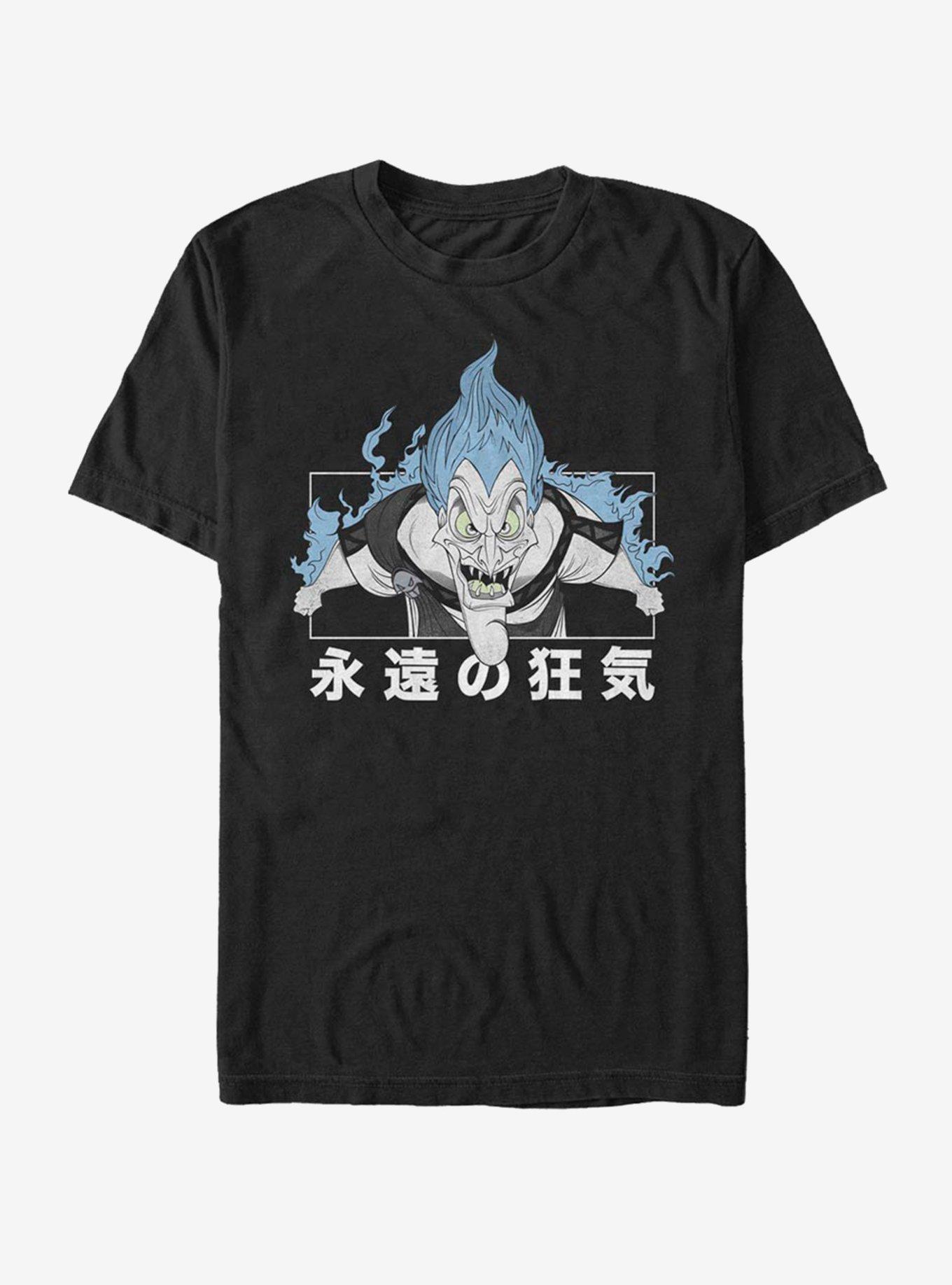 Disney Hercules Hades Kanji T-Shirt, BLACK, hi-res