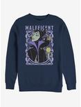 Disney Sleeping Beauty Maleficent Color Crew Sweatshirt, NAVY, hi-res