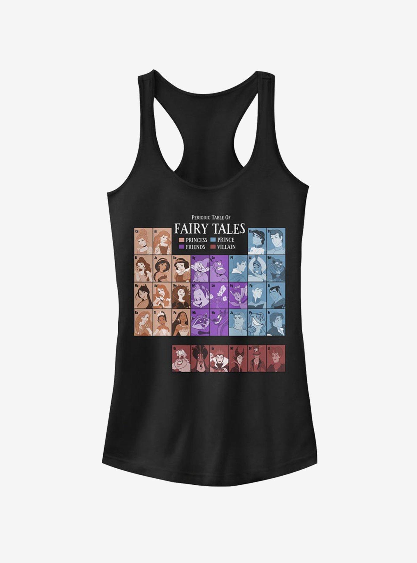 Disney Princess Princess Table Girls Tank, BLACK, hi-res