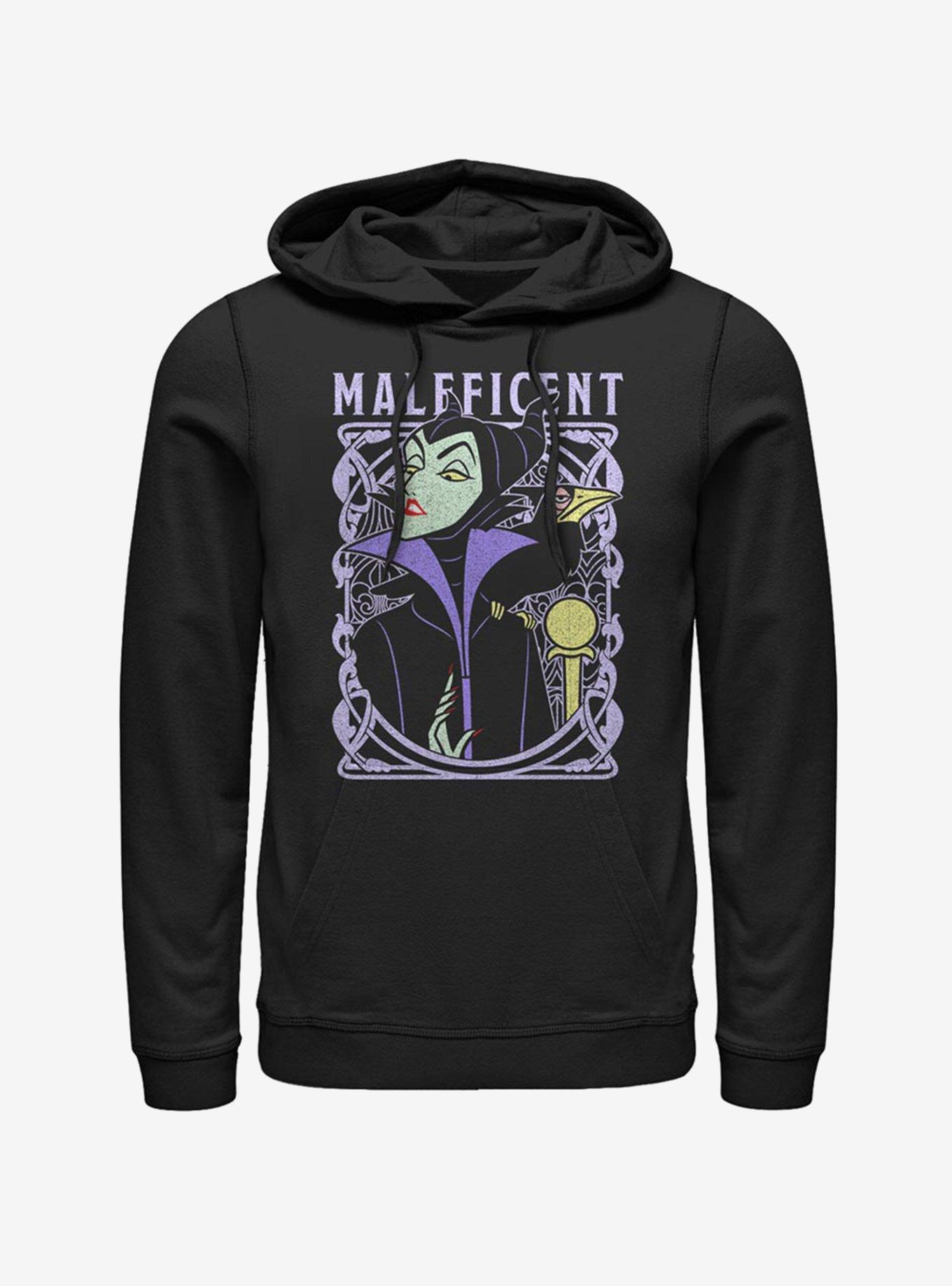 Disney Sleeping Beauty Maleficent Color Hoodie, BLACK, hi-res