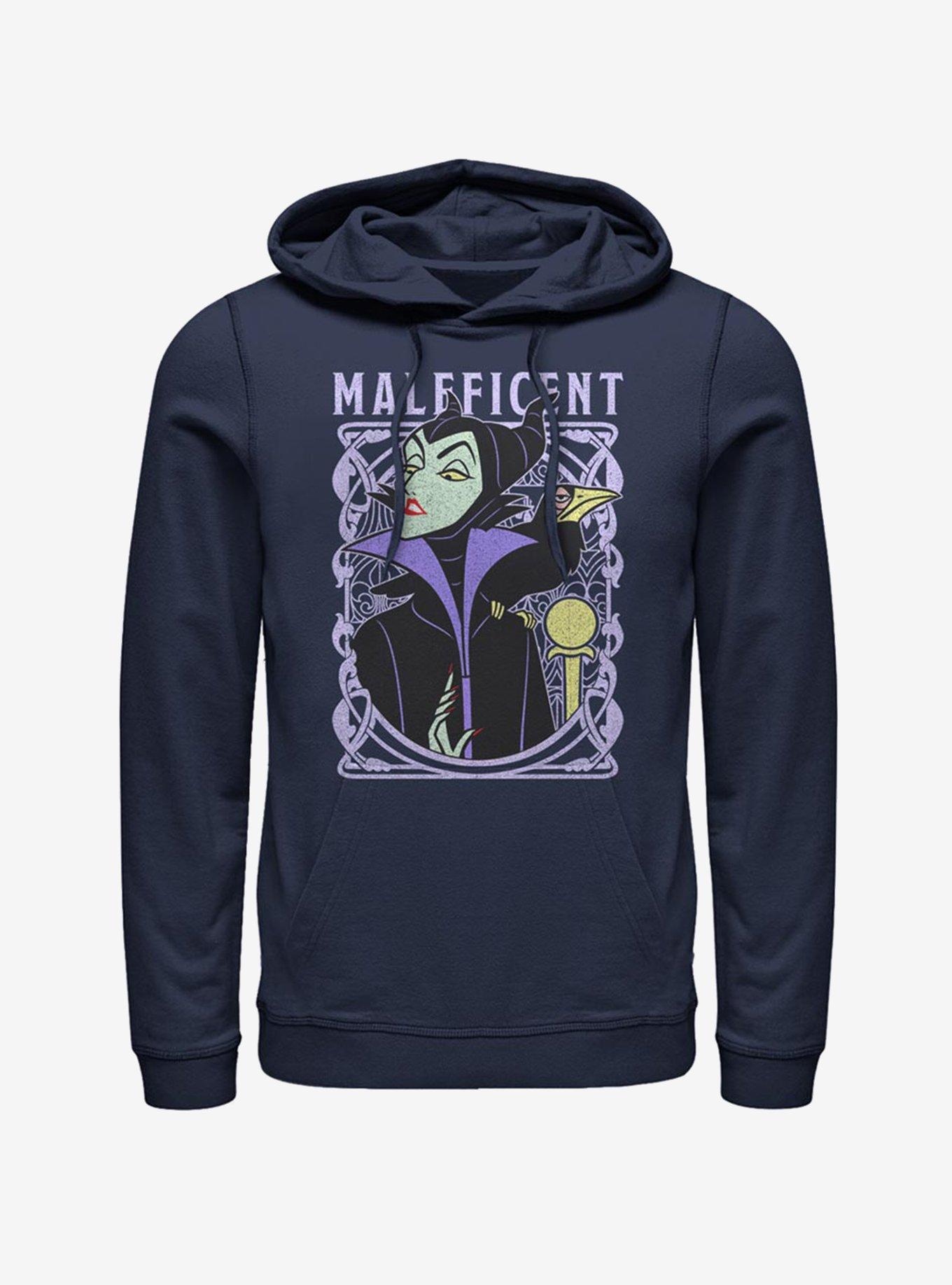 Disney Sleeping Beauty Maleficent Color Hoodie, NAVY, hi-res