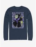 Disney Sleeping Beauty Maleficent Color Long-Sleeve T-Shirt, NAVY, hi-res