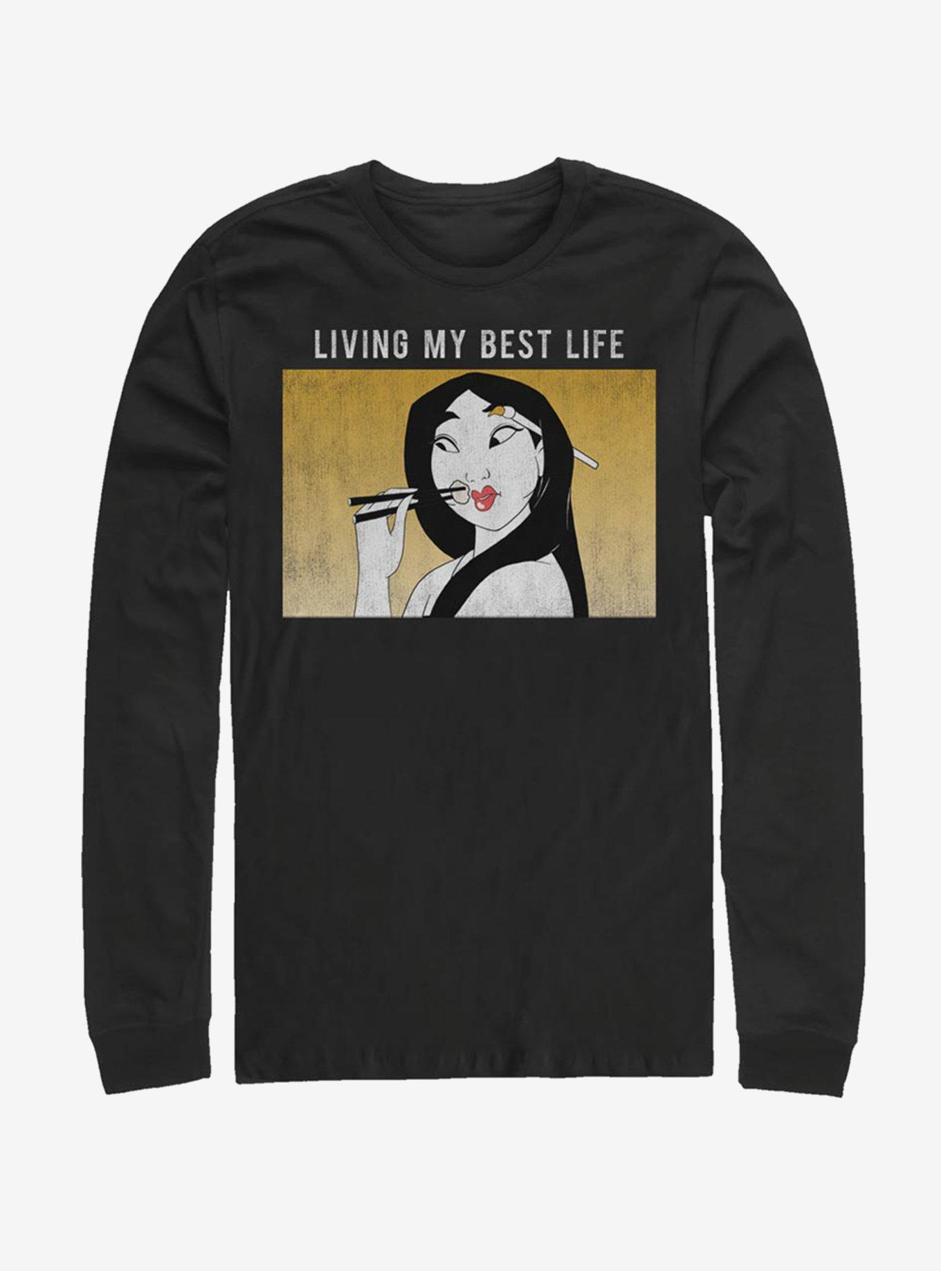 Disney Mulan Meme Long-Sleeve T-Shirt, , hi-res