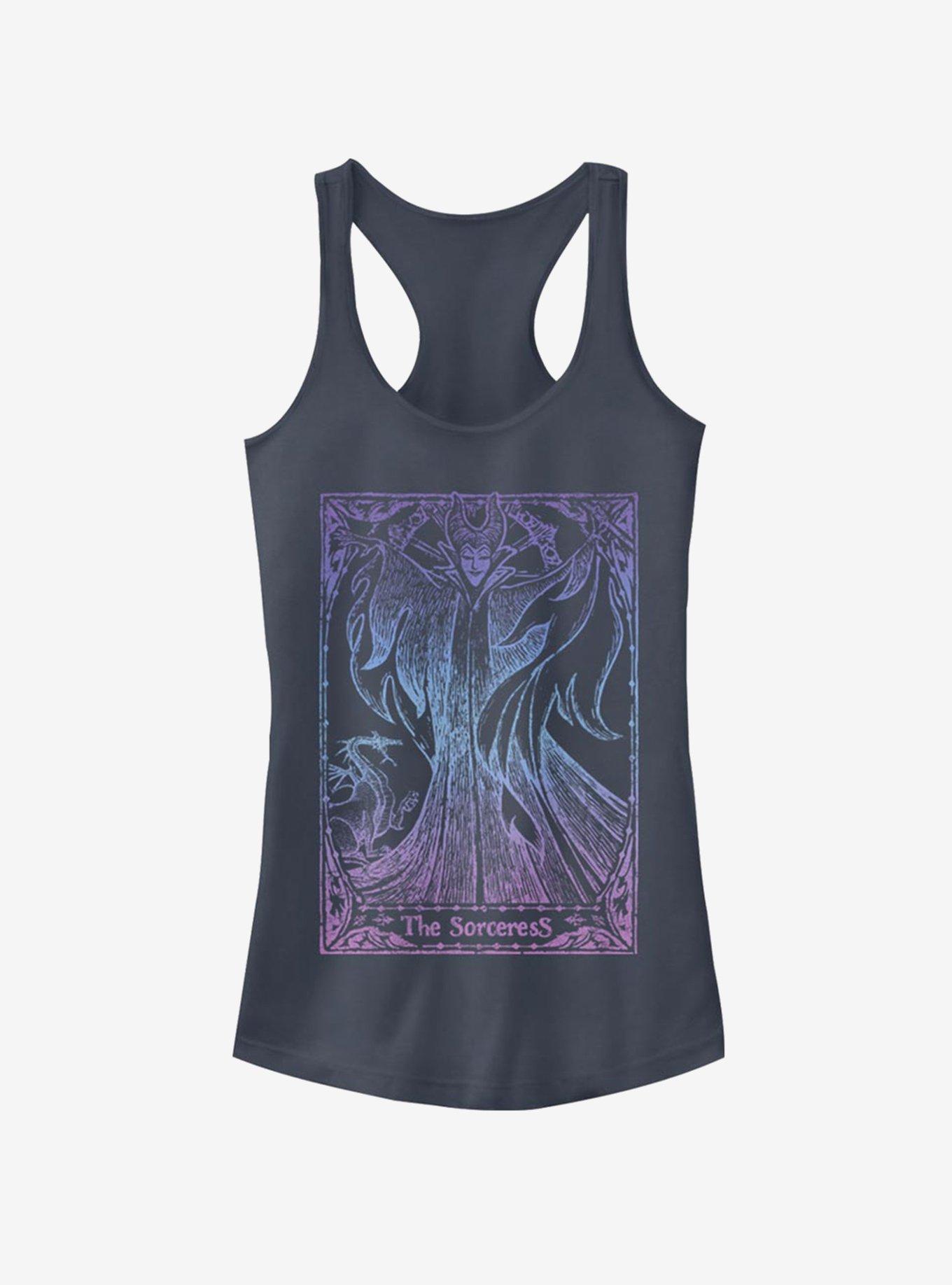 Disney Sleeping Beauty Sorceress Girls Tank, INDIGO, hi-res