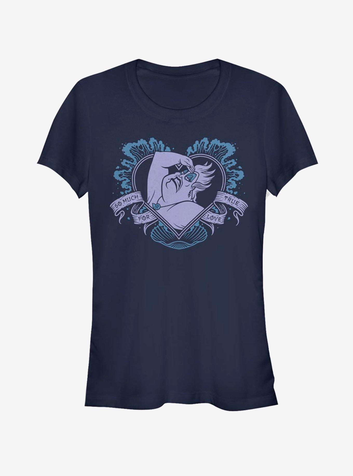 Disney The Little Mermaid True Love Ursula Girls T-Shirt, NAVY, hi-res