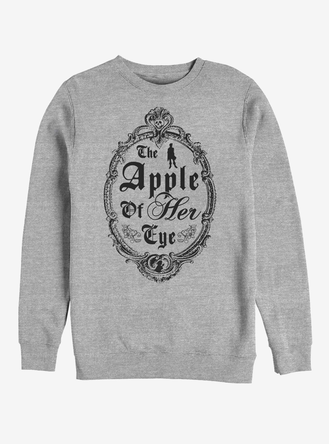 Disney Snow White Apple Of Her Eye Crew Sweatshirt, ATH HTR, hi-res