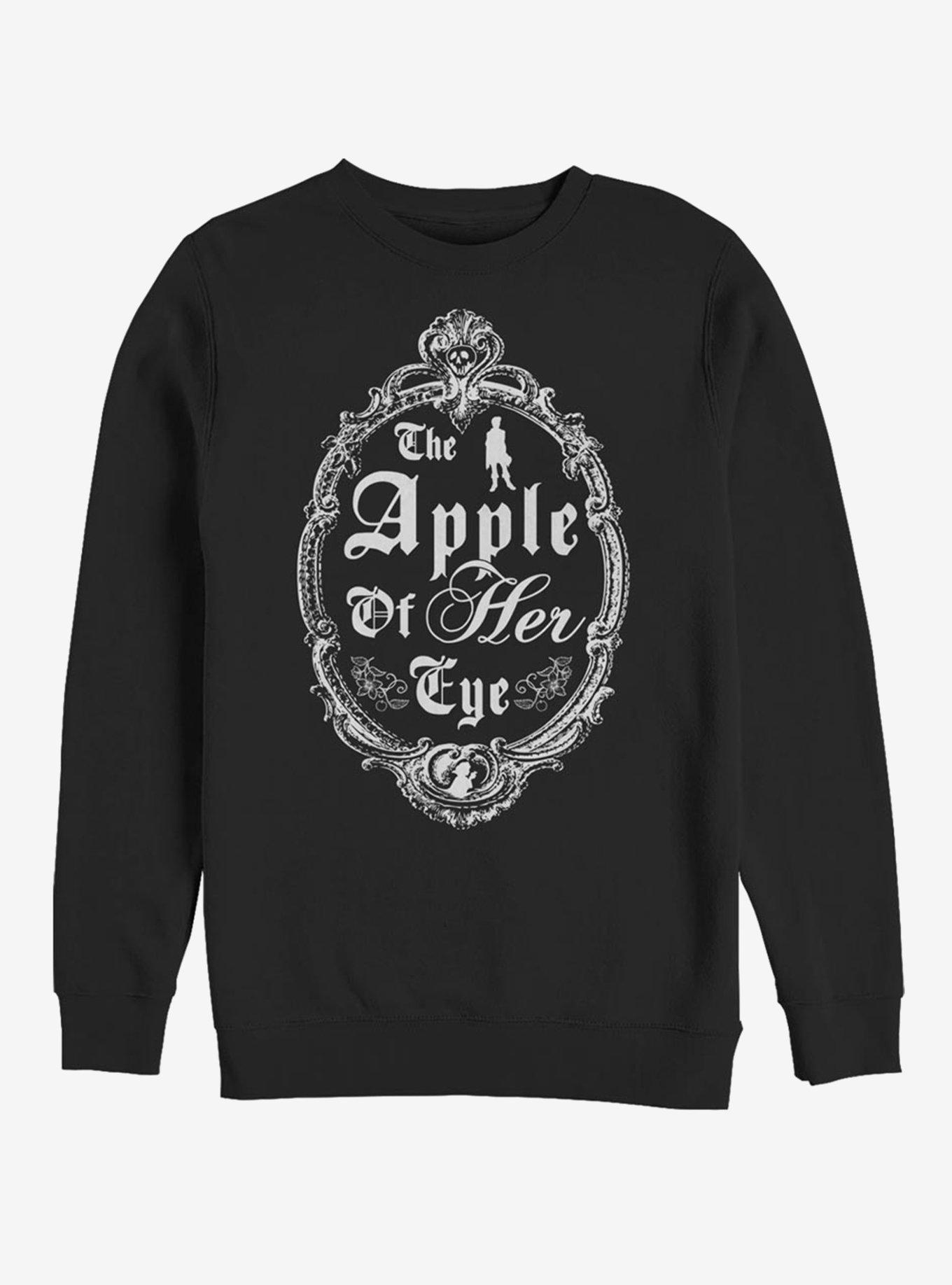 Disney Snow White Apple Of Her Eye Crew Sweatshirt, BLACK, hi-res