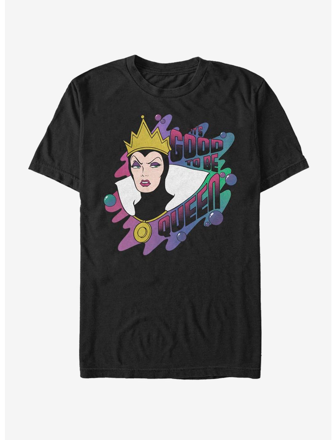 Disney Snow White Good To Be Queen T-Shirt, BLACK, hi-res