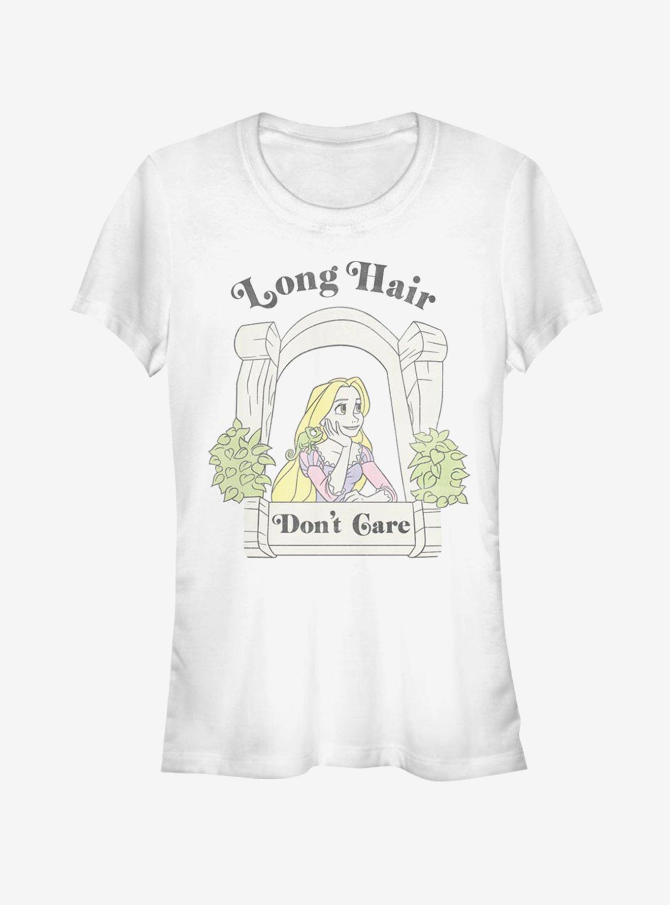 Disney Tangled Don't Care Girls T-Shirt, WHITE, hi-res