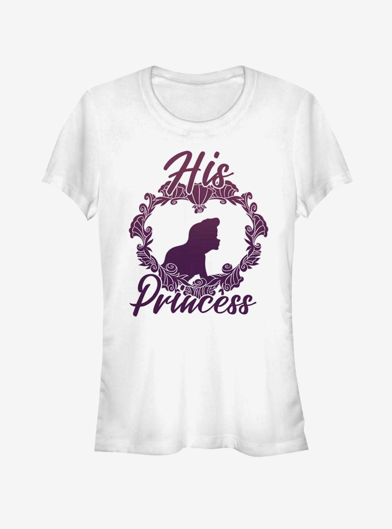 Disney The Little Mermaid His Princess Ariel Girls T-Shirt, WHITE, hi-res
