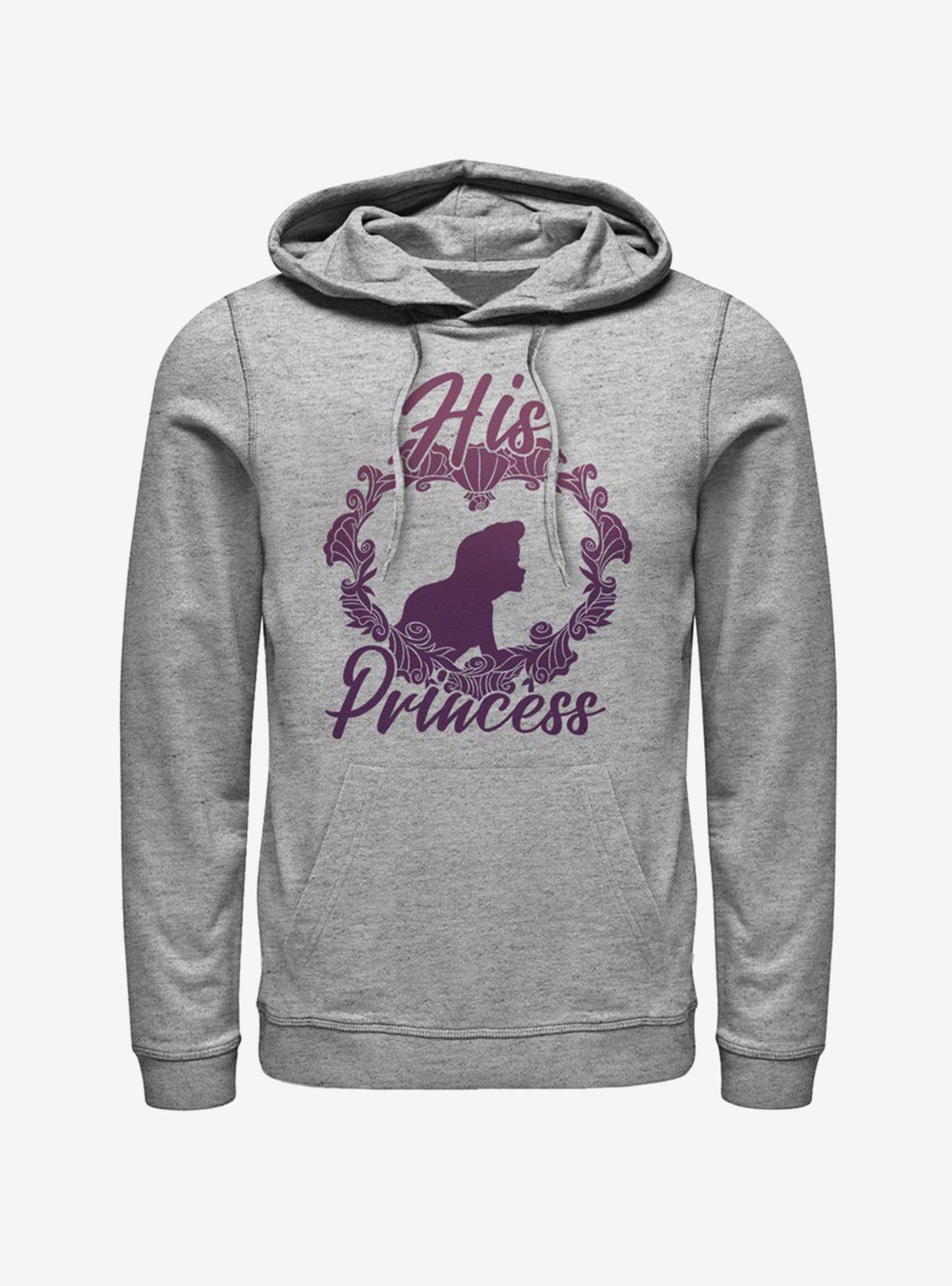 Disney The Little Mermaid His Princess Hoodie, ATH HTR, hi-res