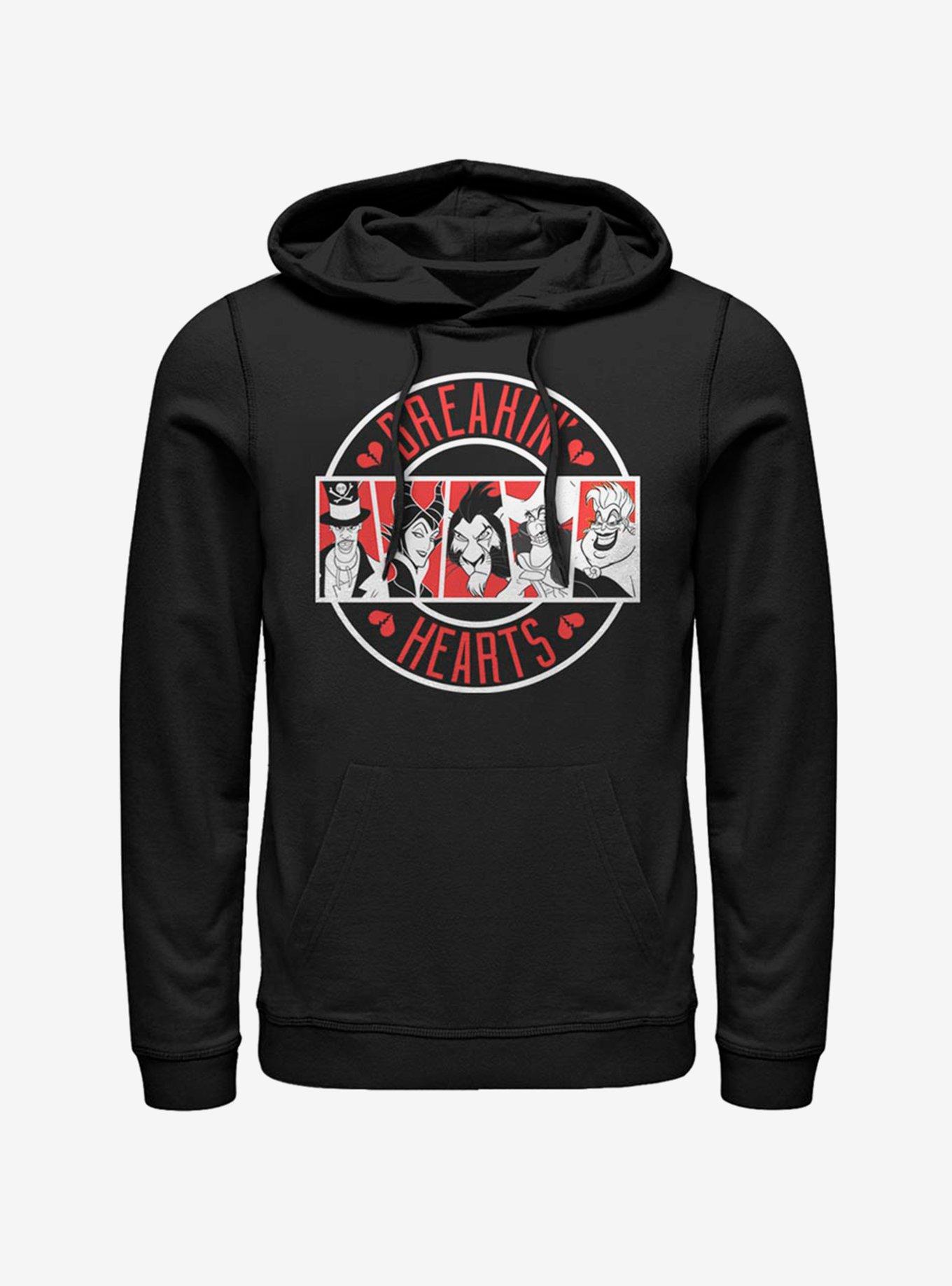 Disney Villains Breakin' Heart Villains Hoodie, BLACK, hi-res