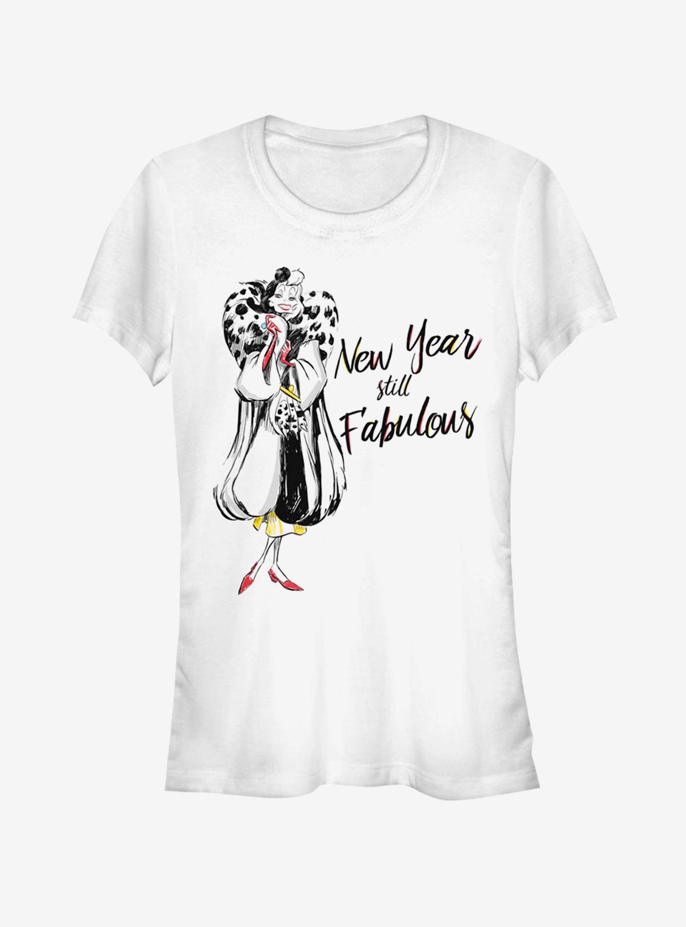 Disney Villains Cruella De Vil Couture Cruella Girls T-Shirt, WHITE, hi-res