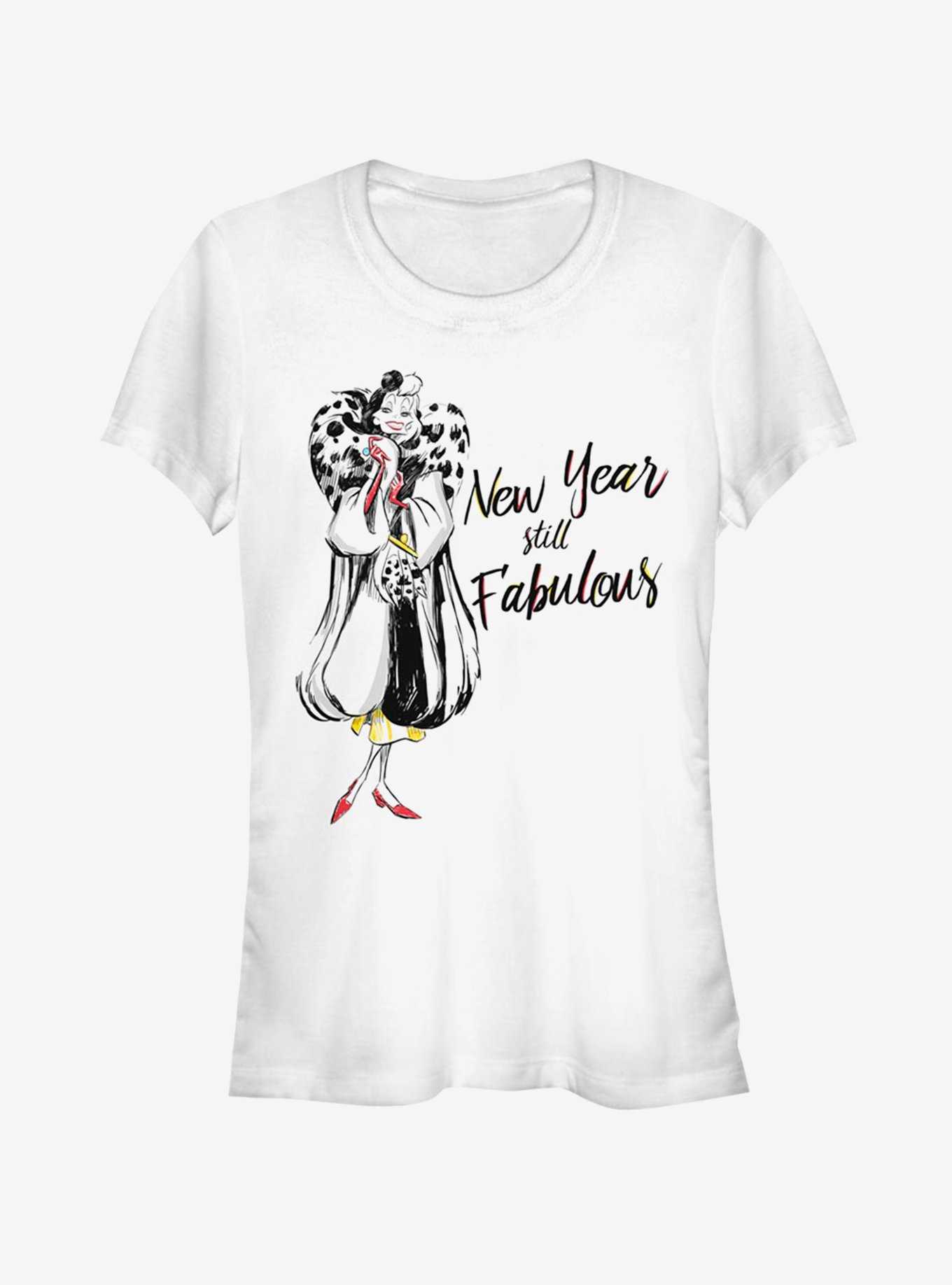 Disney Villains Cruella De Vil Couture Cruella Girls T-Shirt, WHITE, hi-res