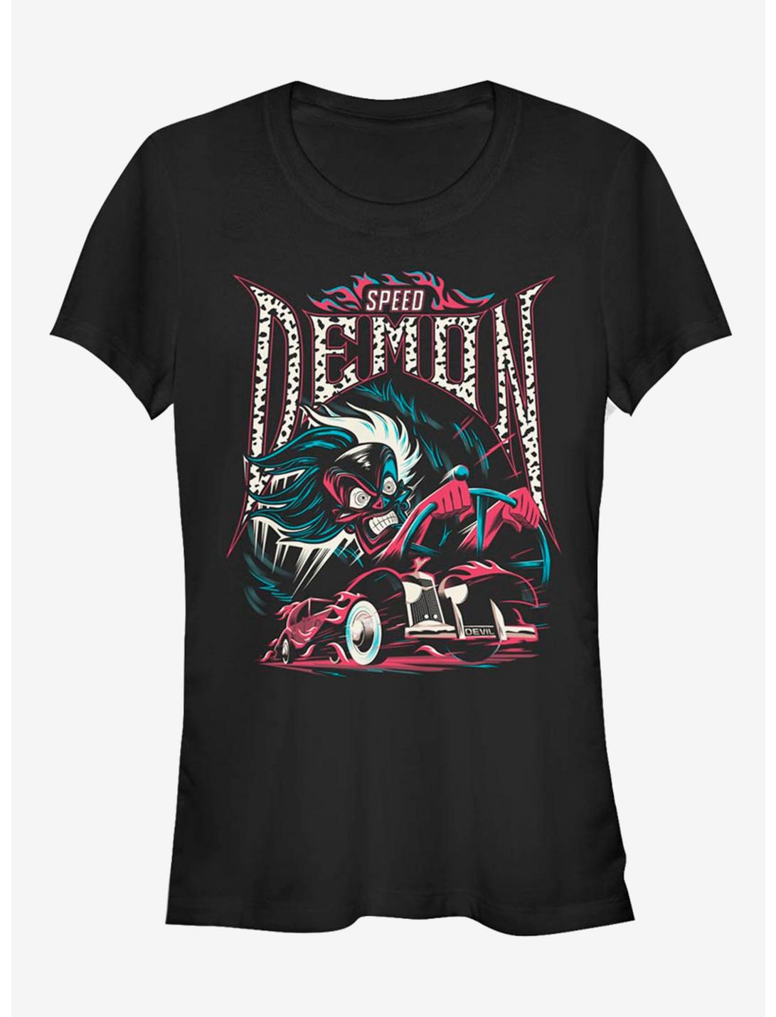 Disney Villains Cruella De Vil Speed Demon Girls T-Shirt, BLACK, hi-res