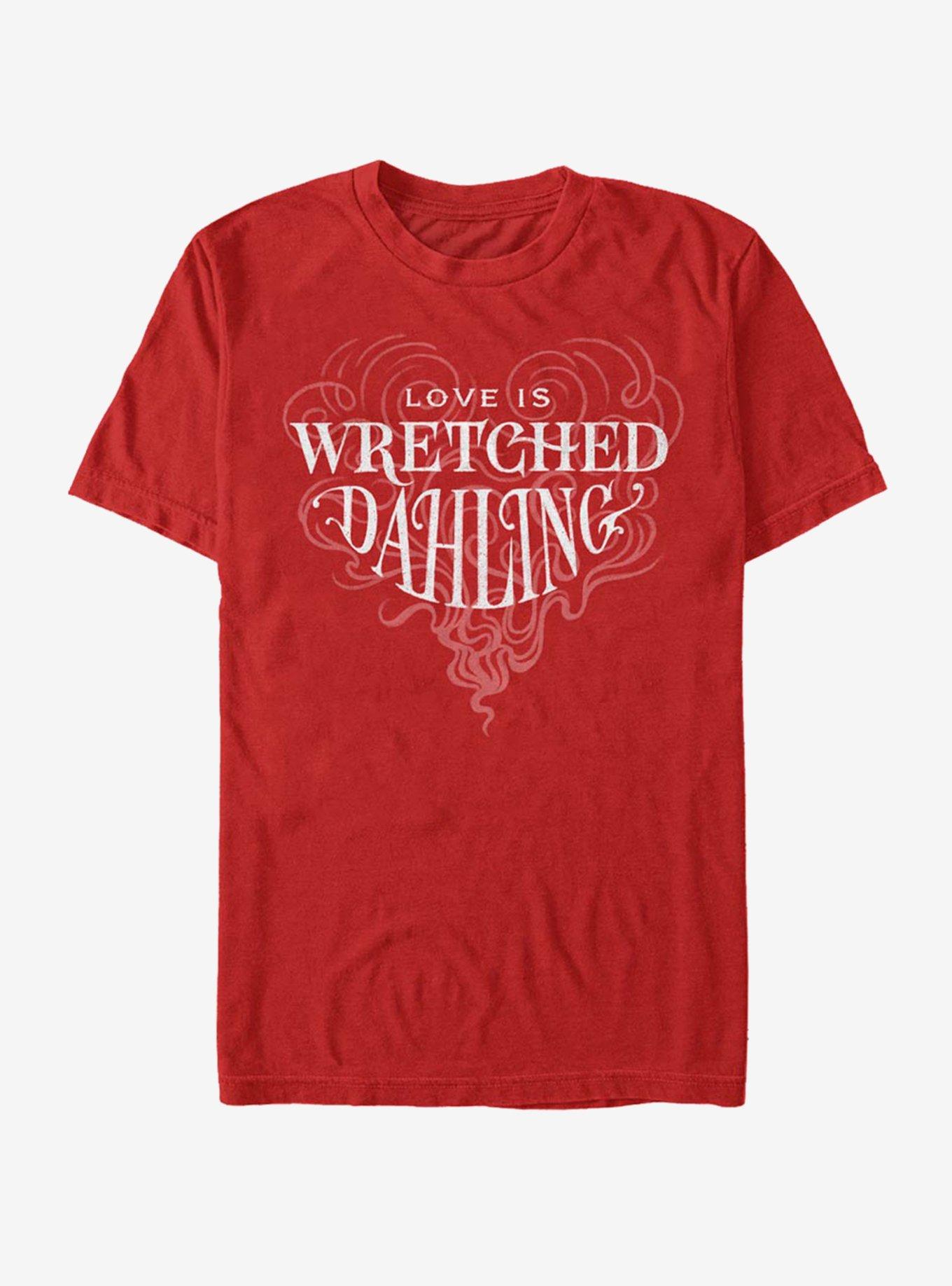Disney Villains Cruella De Vil Love Is Wretched Dahling T-Shirt, RED, hi-res