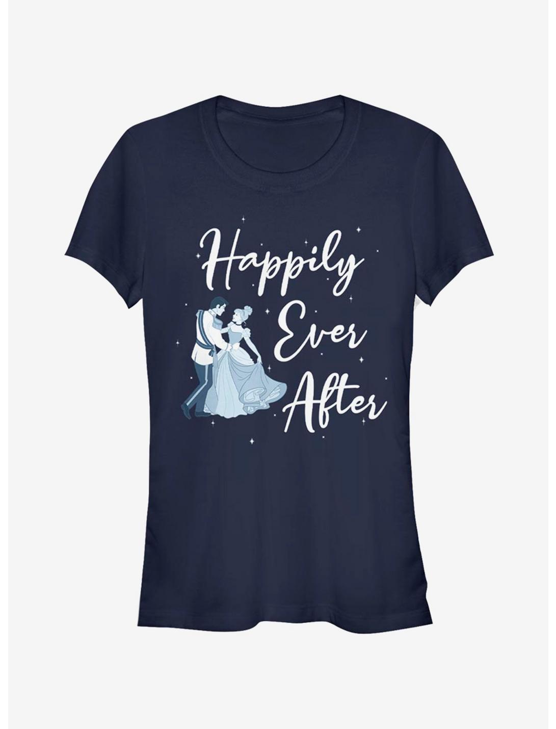 Disney Cinderella Happily Ever After Girls T-Shirt, NAVY, hi-res