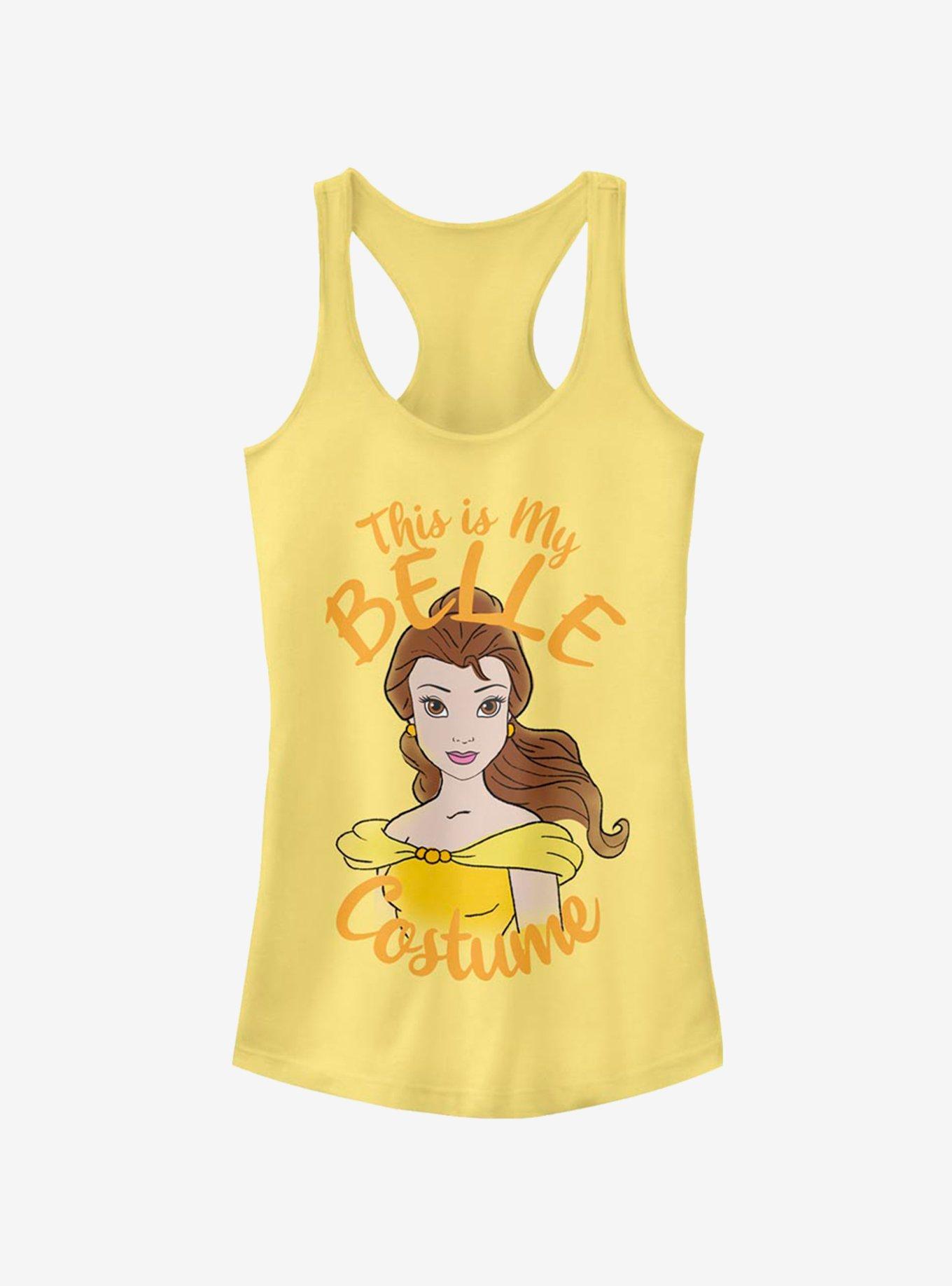 Disney Beauty And The Beast Belle Costume Girls Tank, BANANA, hi-res