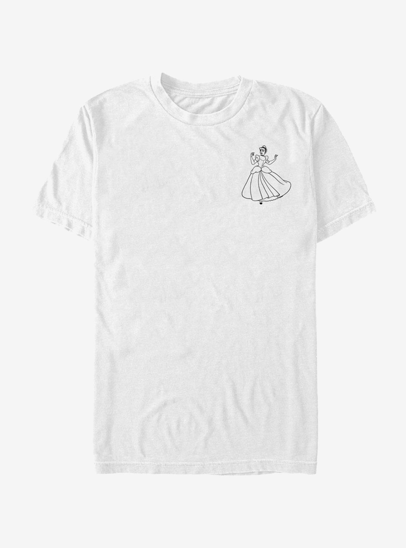 Disney Cinderella Classic Vintage Pocket Cinderella T-Shirt, , hi-res