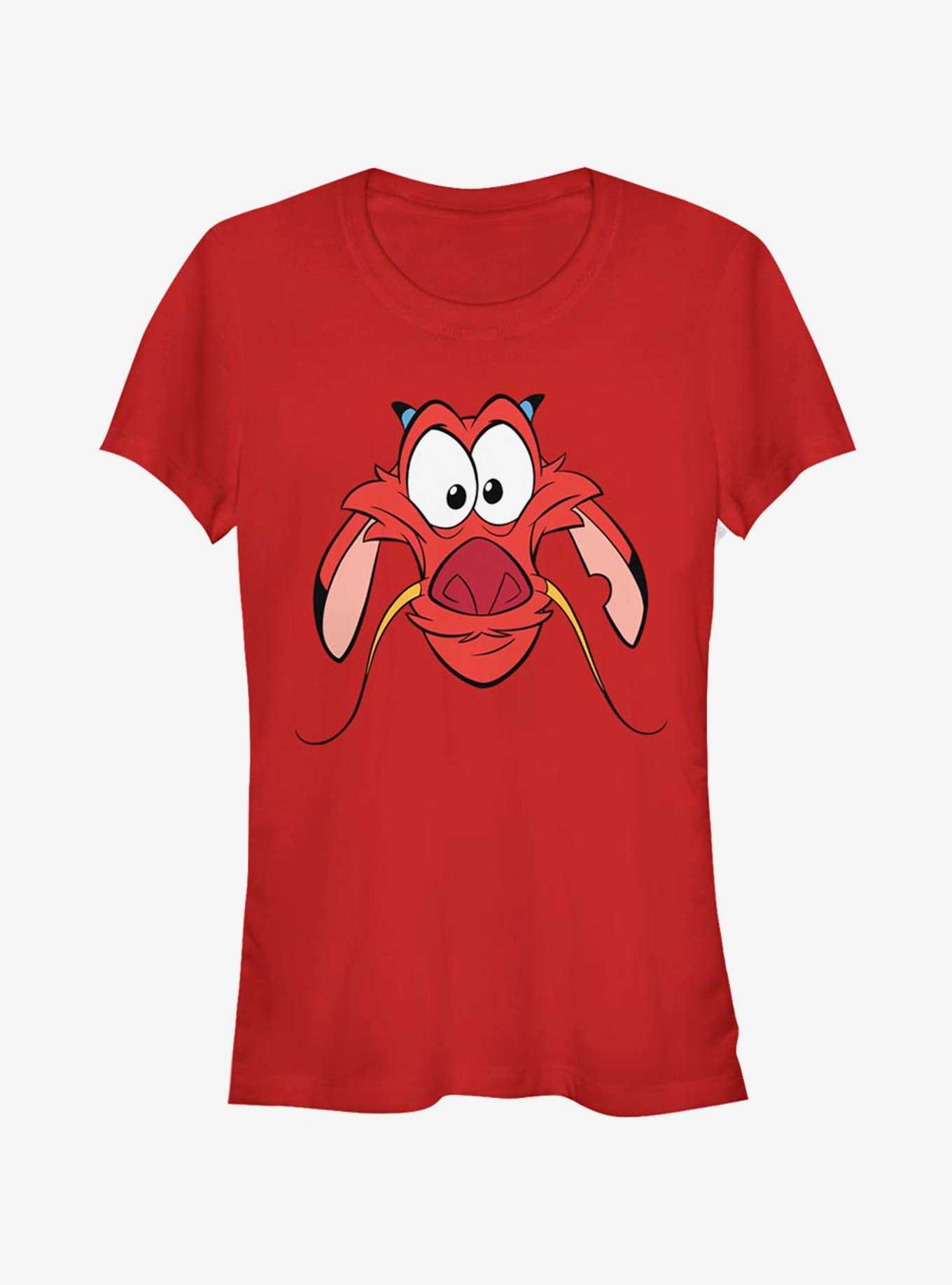 Disney Mulan Big Face Mushu Girls T-Shirt, , hi-res