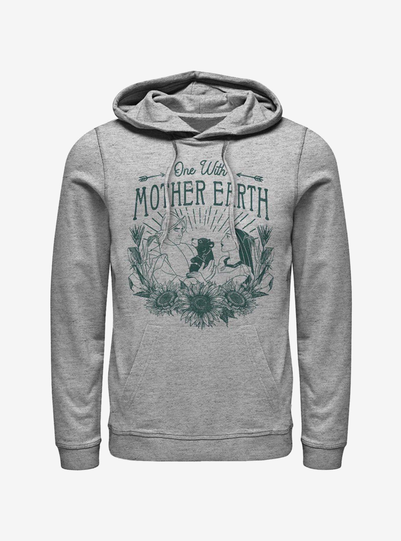 Disney Pocahontas Respect Earth Hoodie, ATH HTR, hi-res