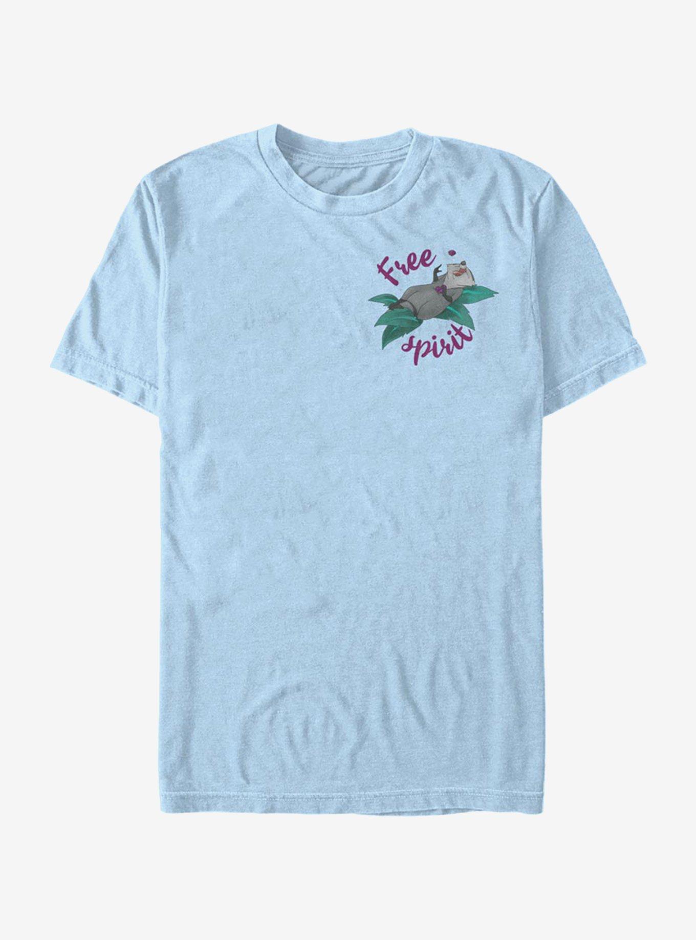 Disney Pocahontas Meeko Free Spirit T-Shirt, LT BLUE, hi-res