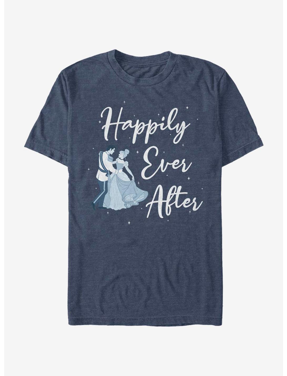 Disney Cinderella Happily Ever After T-Shirt, NAVY HTR, hi-res