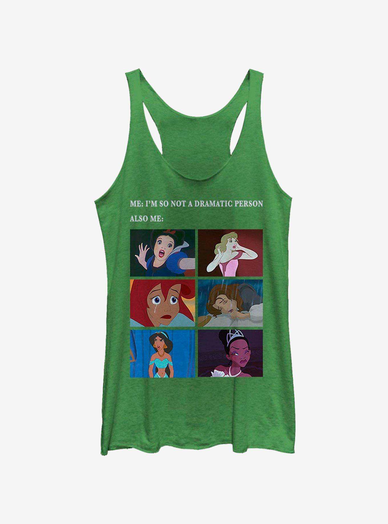 Disney Princess Drama Meme Girls Tank, ENVY, hi-res