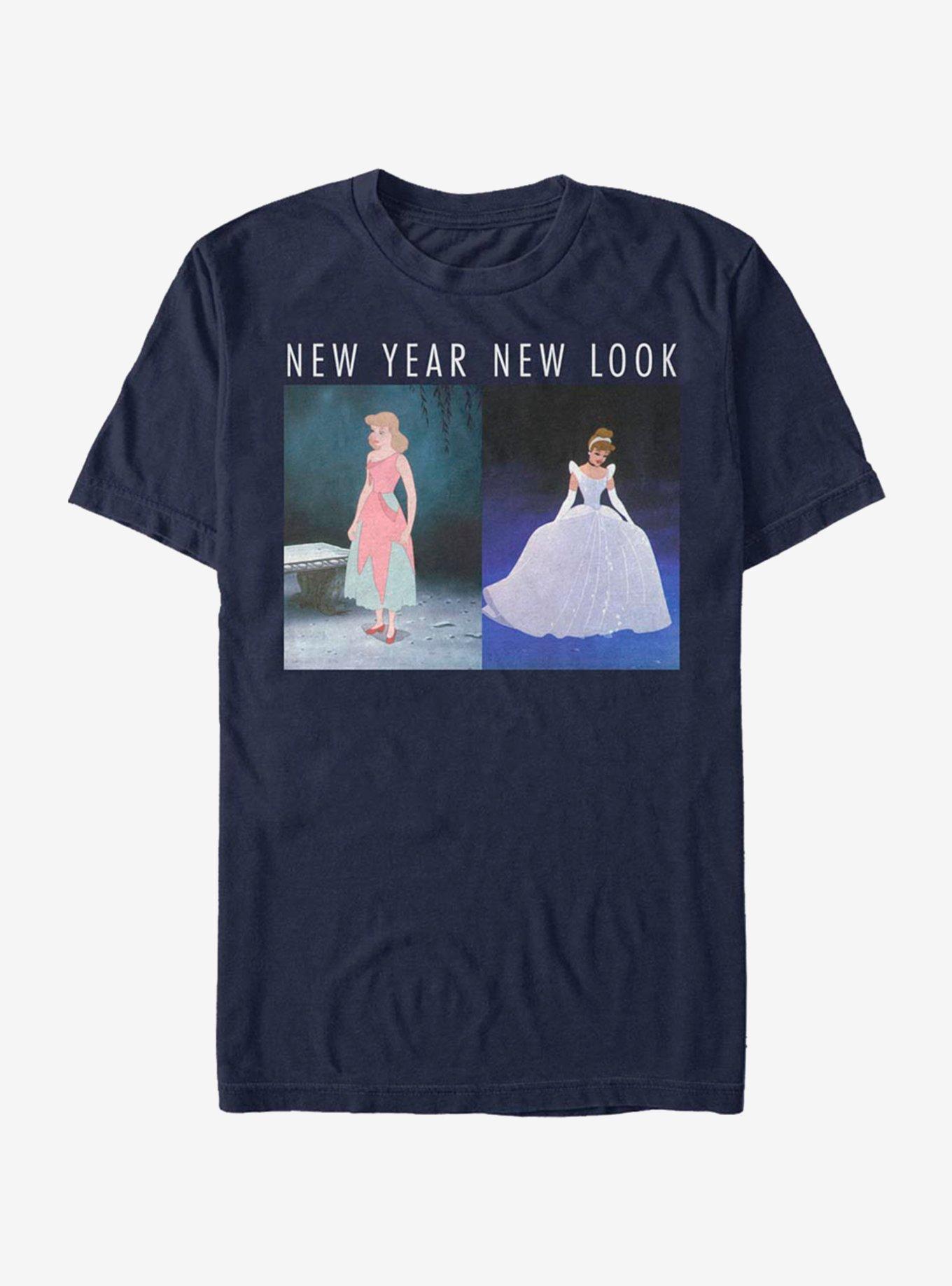 Disney Cinderella New Year Look T-Shirt, NAVY, hi-res