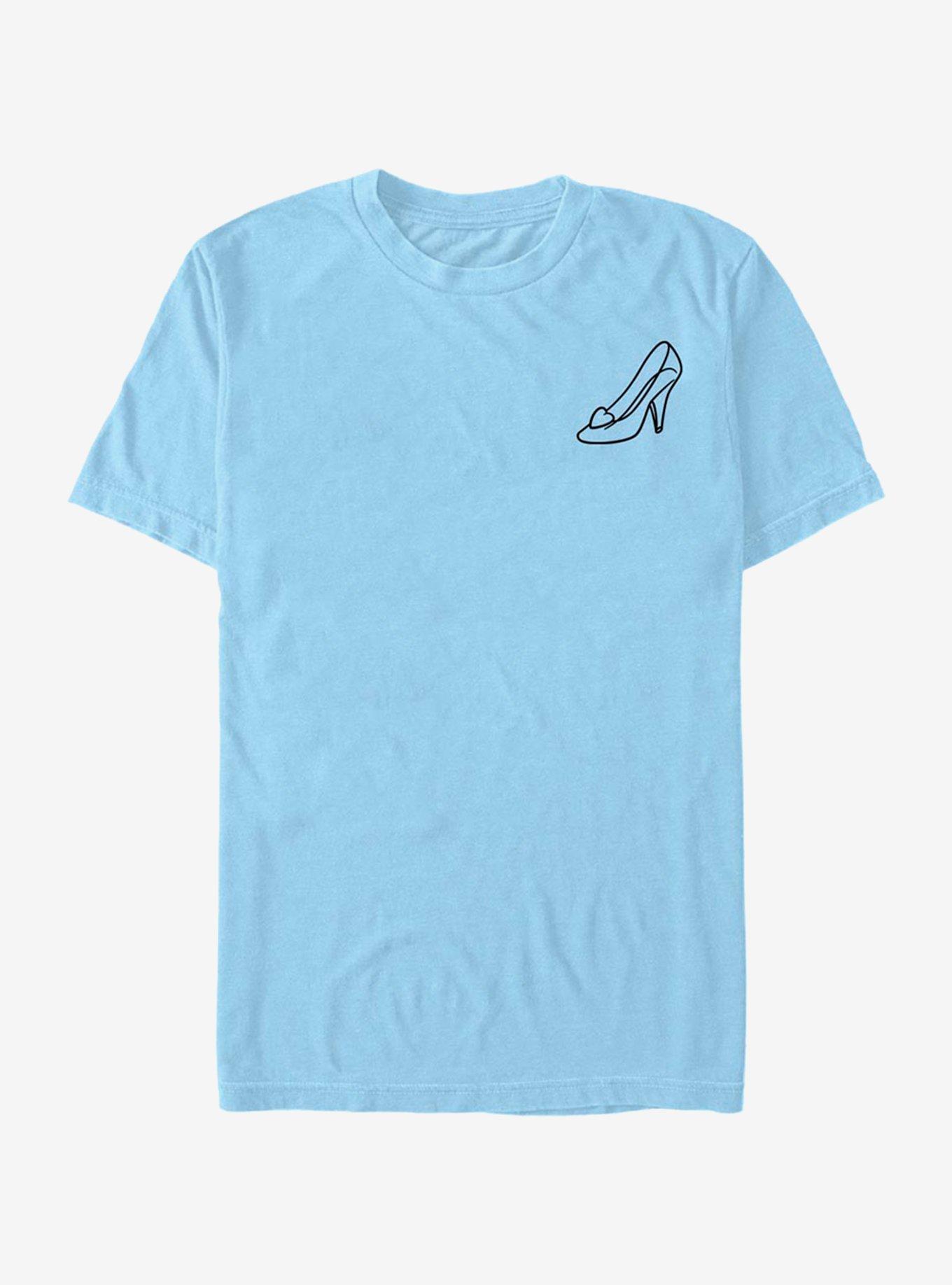 Disney Cinderella Vintage Line Slipper T-Shirt, , hi-res