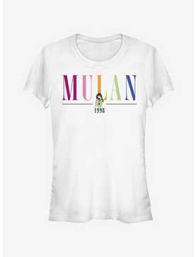 Disney Mulan Colorful Title Girls T-Shirt, , hi-res