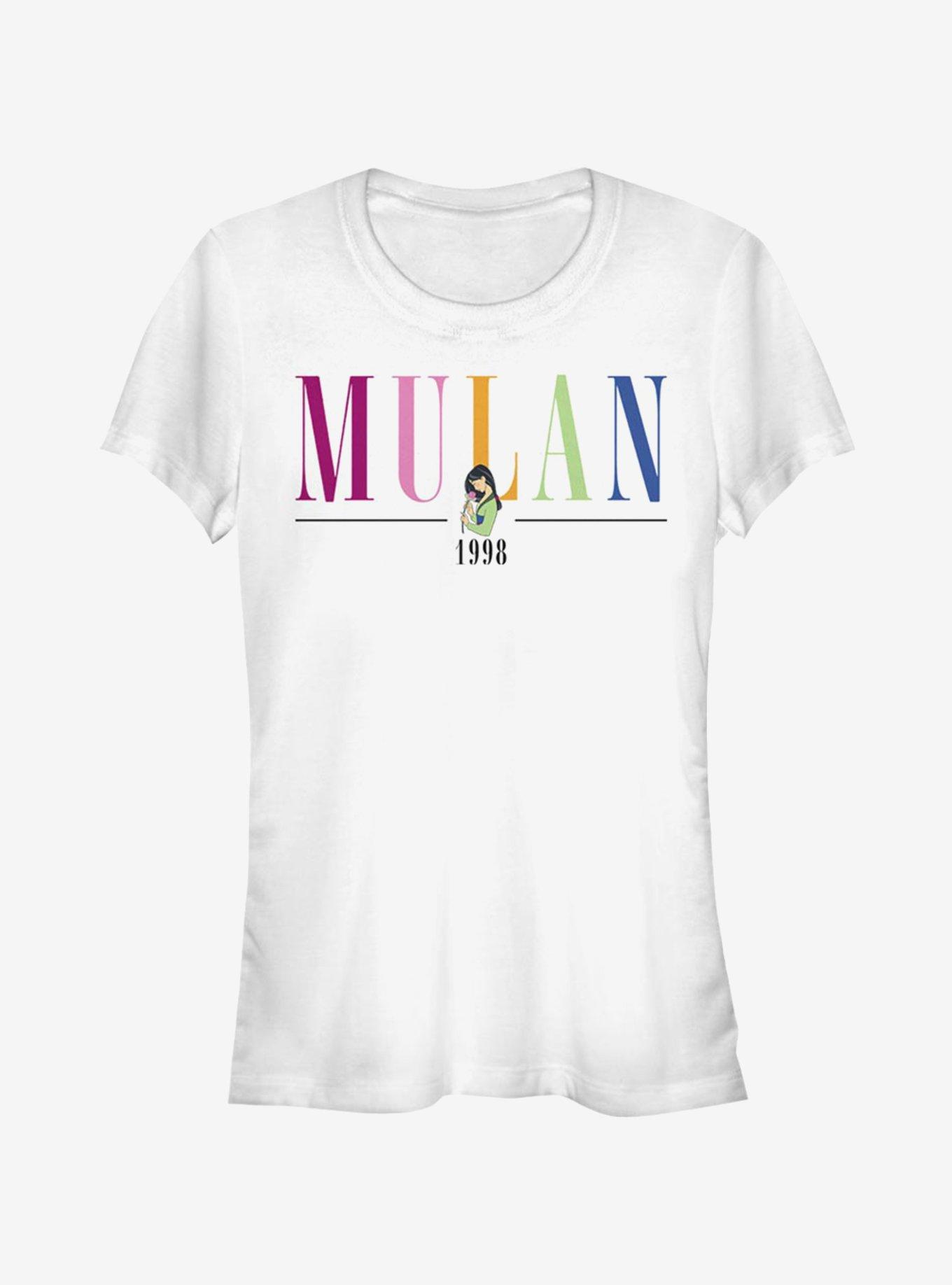 Disney Mulan Colorful Title Girls T-Shirt, , hi-res