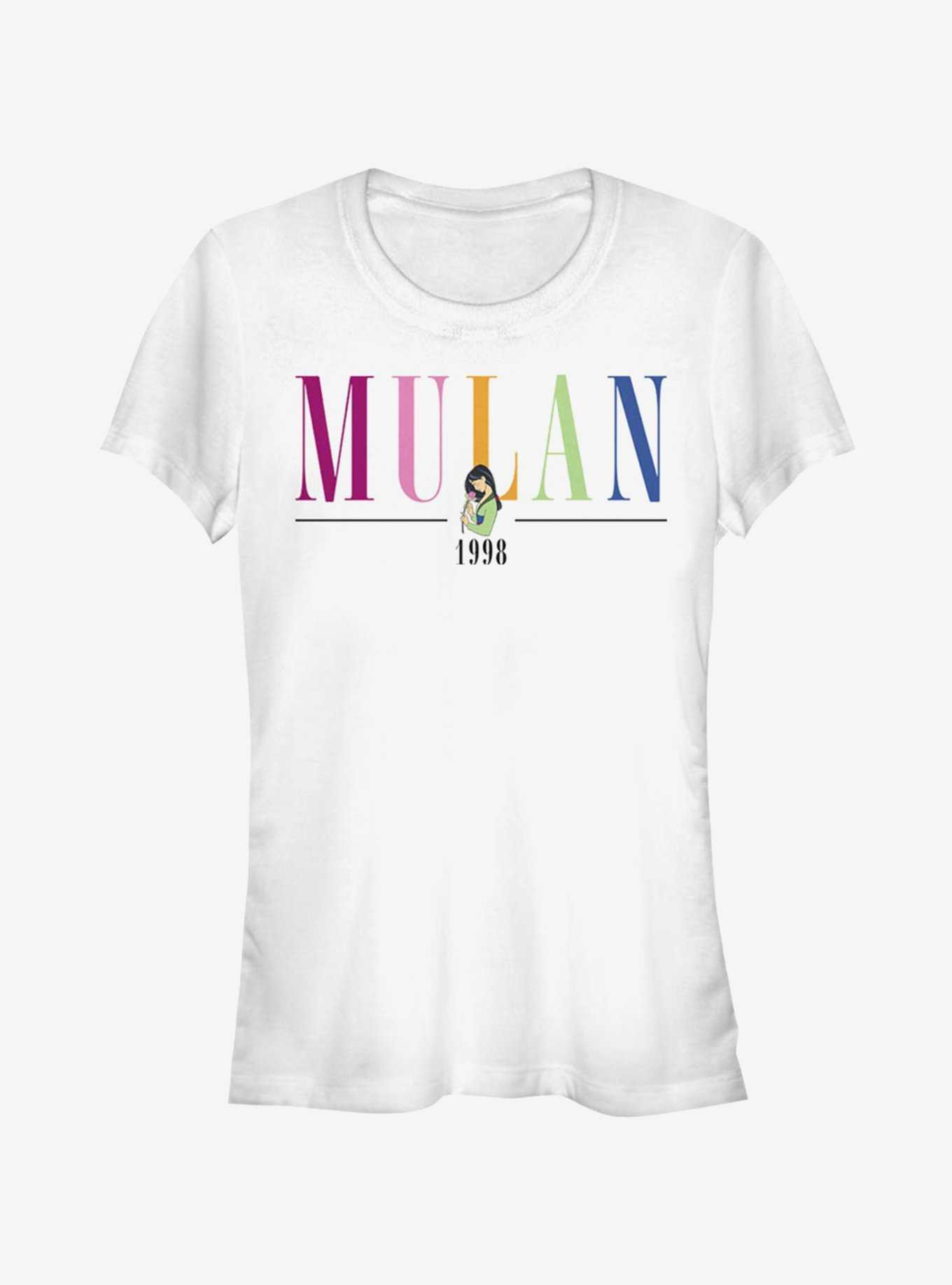 Disney Mulan Colorful Title Girls T-Shirt, , hi-res