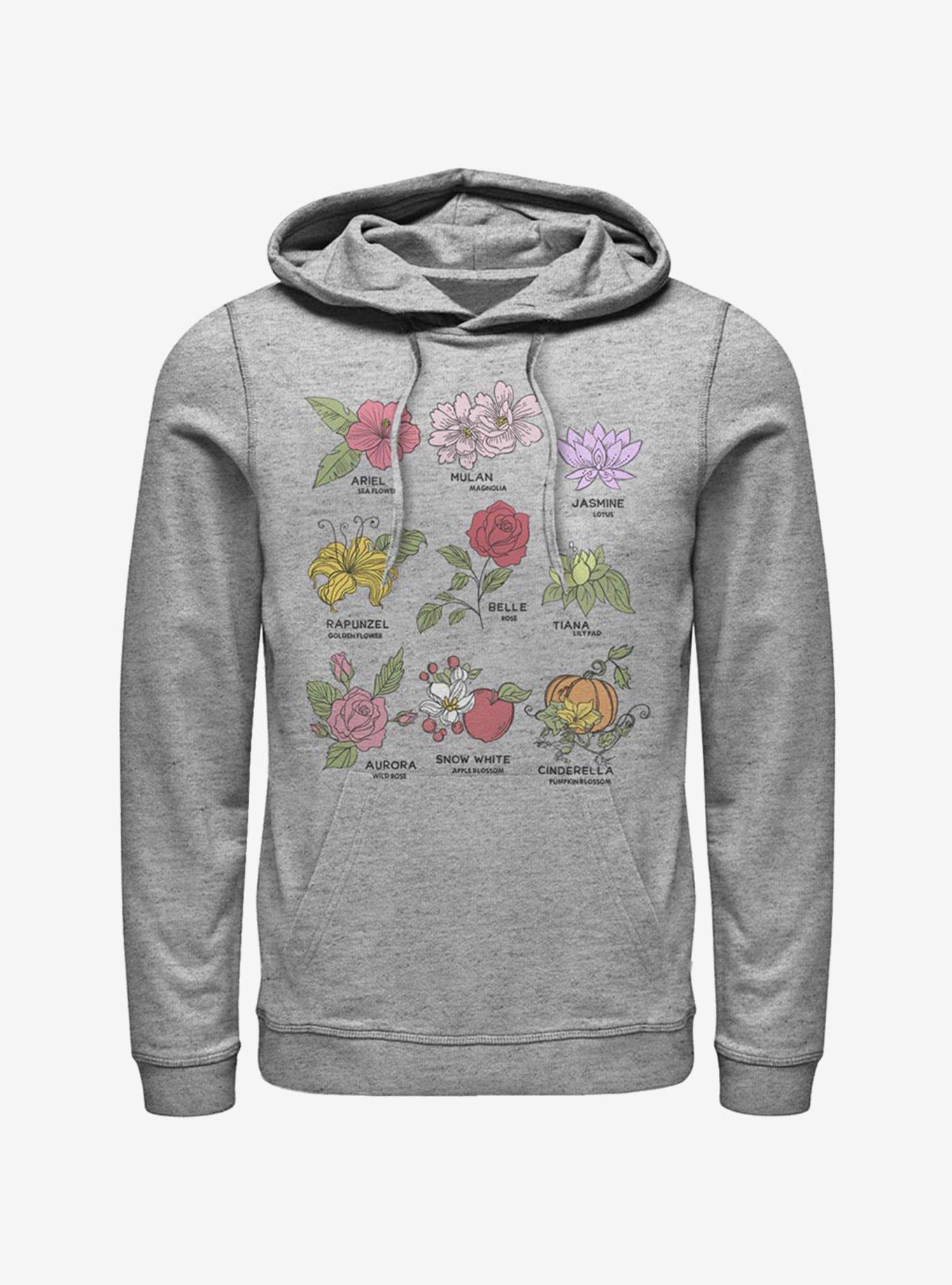 Disney Princess Flowers Hoodie, , hi-res